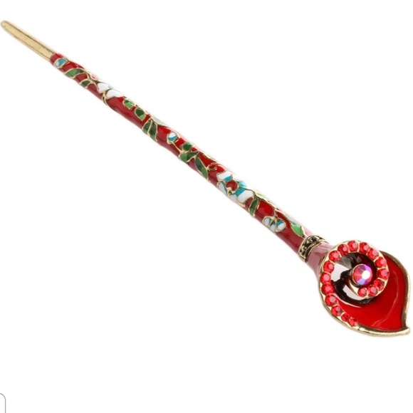2/$10! Cloisonne Hair accessory stick pin - Picture 6 of 8